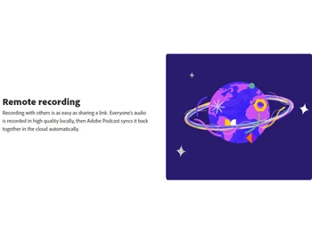 Adobe Pocast Remote recording