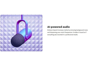 Adobe Podcast AI powered audio