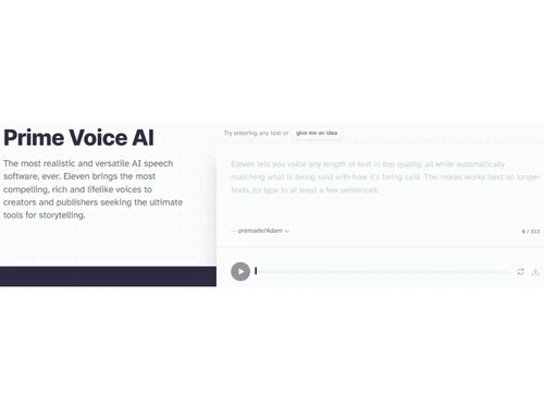 ElevenLabs Prime voice AI