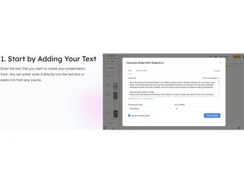 SlidesAI Add your text