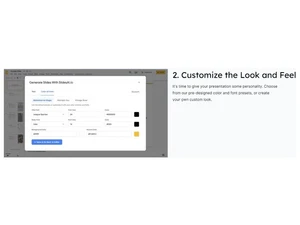 SlidesAI Customize the look