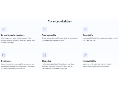 Redis Core Capabilities