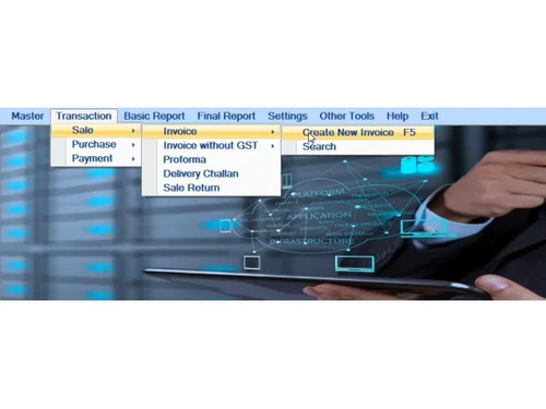 AIM GST Billing Software Transactions