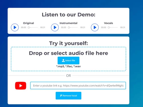vocalremover background