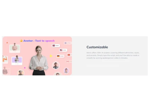 Movio-Customizable templates