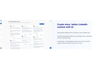 Taplio Better content with AI