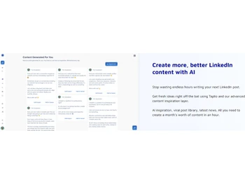 Taplio Better content with AI