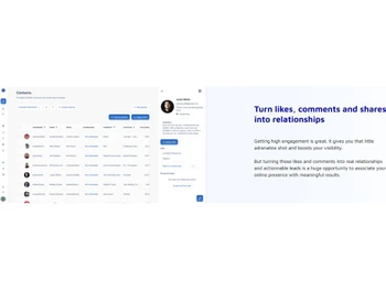 Taplio Turn likes, shares and comments