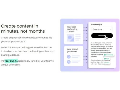 Writer Create Content