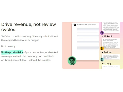 Writer Drive Revenue