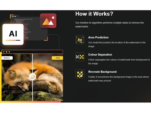 Watermark Area prediction