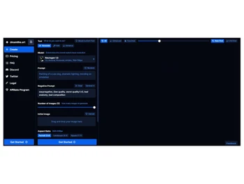 Dreamlike Art DashBoard