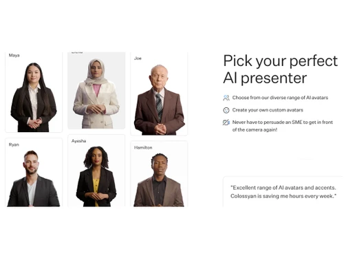 Colossyan select your ai avatars