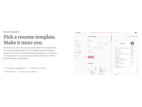 Kickresume Resume templates