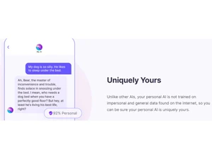 Personal AI Uniquely