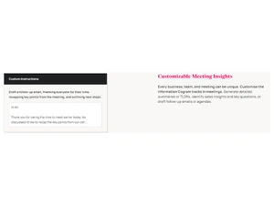 Cogram Customizable Insights