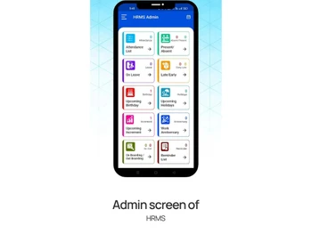 Vision HRMS Admin Screen