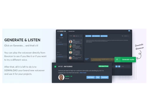 Revoicer-Generate & Listen