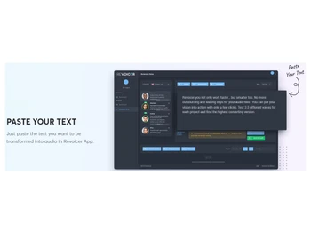Revoicer-Paste your text