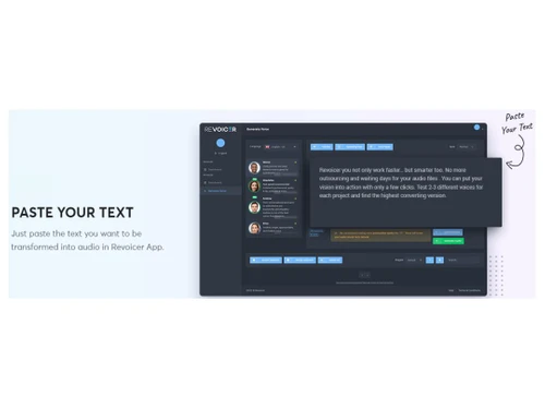 Revoicer-Paste your text
