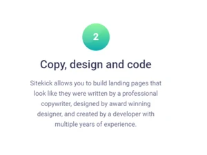 SiteKick Copy Design Code
