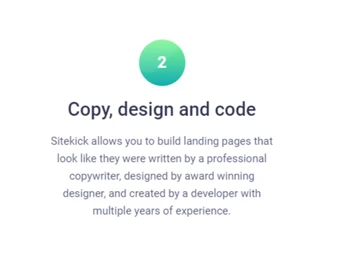 SiteKick Copy Design Code