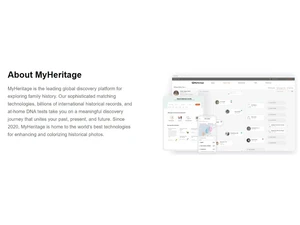 AI Time Machine-About MyHeritage