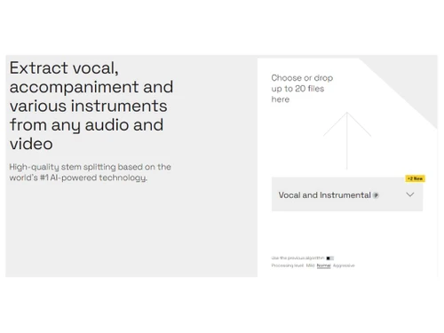 Lalal AI Audio Editing