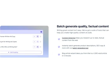 Hypotenuse AI Factual content