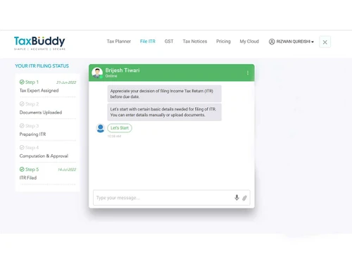 taxbuddy fileitr