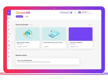 cleverlms software-homepage