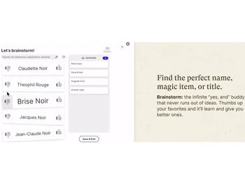 SudoWrite Brainstorm