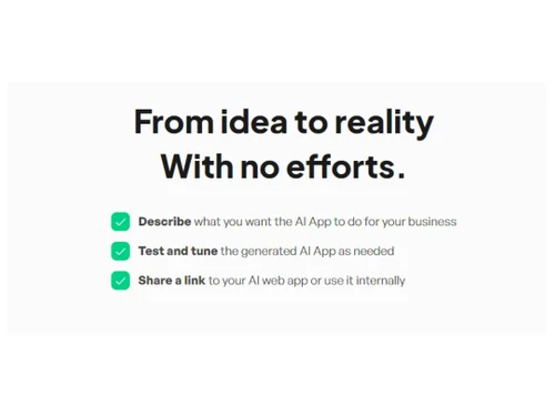 BuildAI Idea to reality