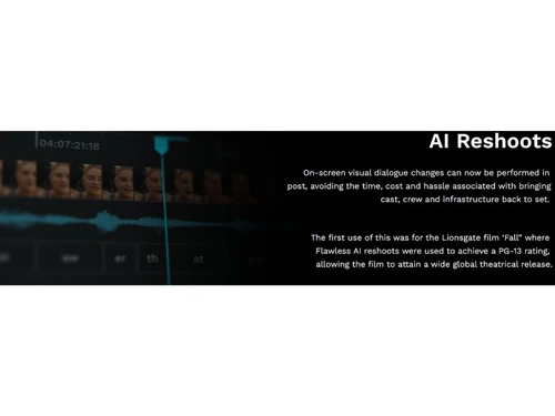Flawless AI Reshoots