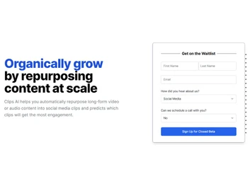 Clips AI Content at Scale