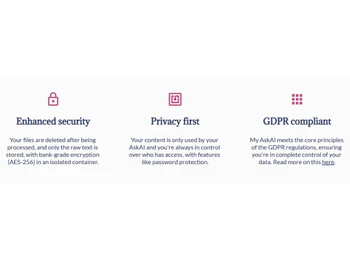 My AskAI GDPR Compliant