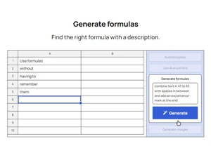 Flowshot Generate Formulas