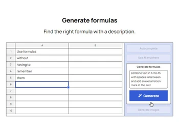 Flowshot Generate Formulas