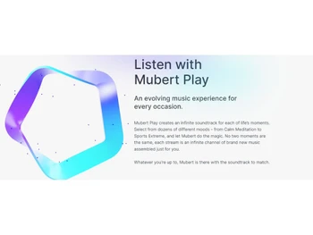 Mubert Music play