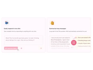 ConversAI Respond in one click