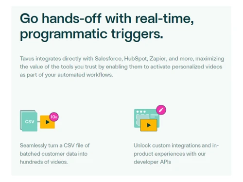 Tavus Integrations