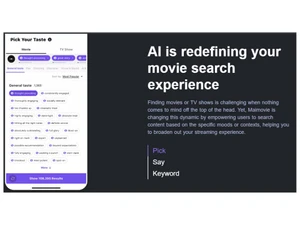Maimovie Redefine movie search experience
