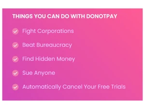 DoNotPay Things one can do with Donotpay