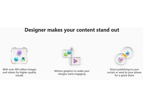Microsoft designer Motion