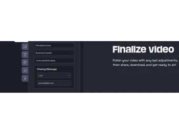 Waymark Finalize video