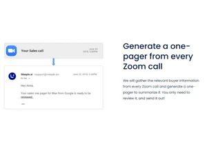 Meeple AI One pager for every buyer