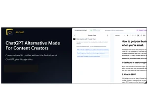 Thundercontent-Conversational AI Chatbot