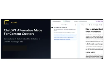 Thundercontent-Conversational AI Chatbot