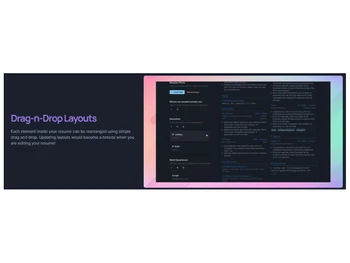 Resume Builder Drag & Drop Layouts