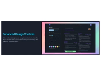 Resume Builder Enhanced Design Controls